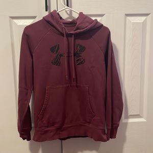 Purple under armor hoodie